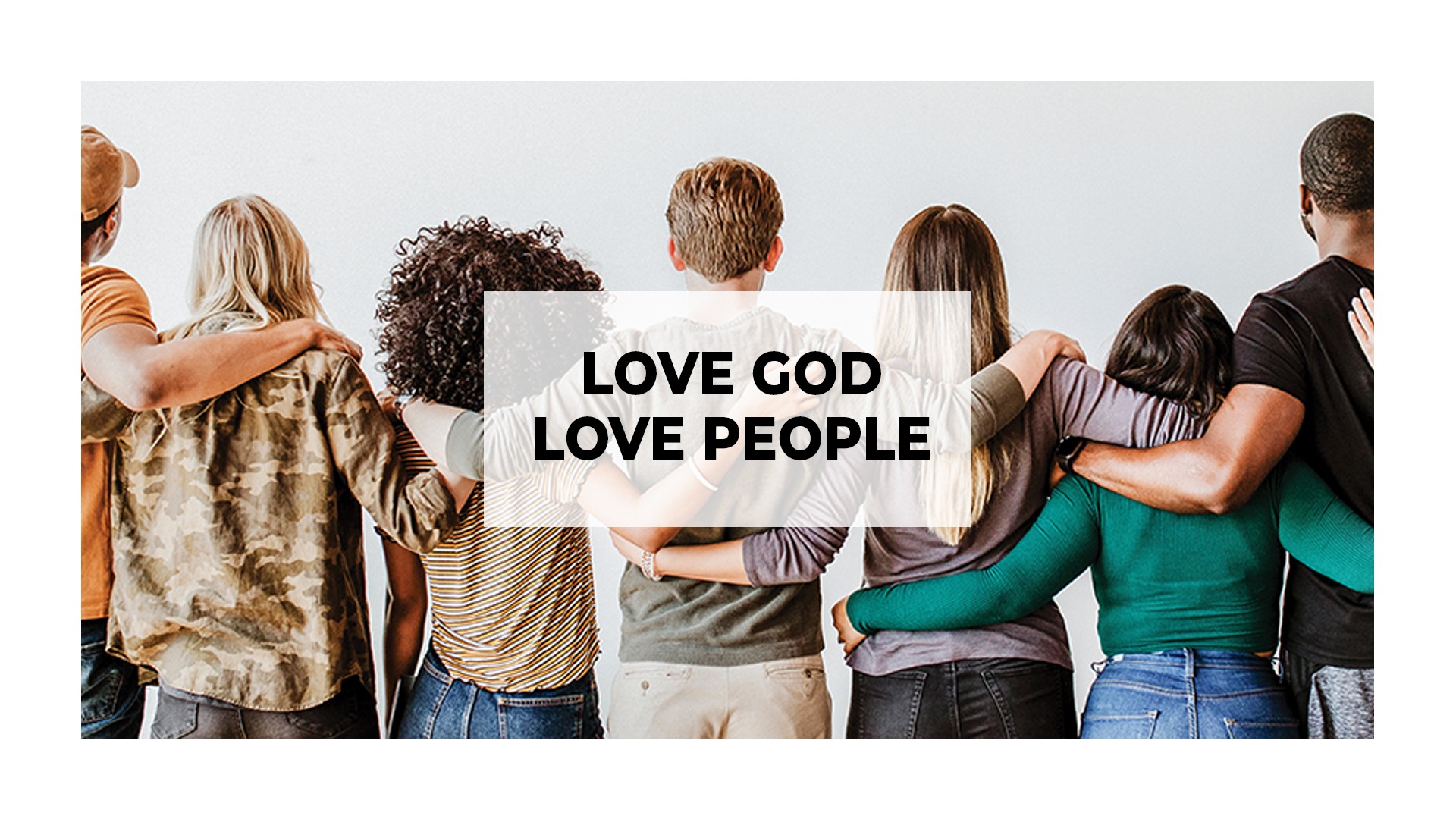 Love God Love People Dr Peter Wyns